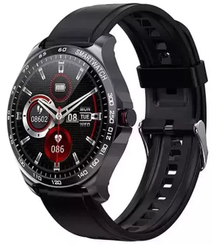 Smartwatch męski na pasku Garett Sport Factory RT czarny ⌚ Smartwatch Garett.webp